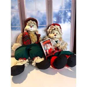 Vintage House of Lloyd Christmas Bunny Couple